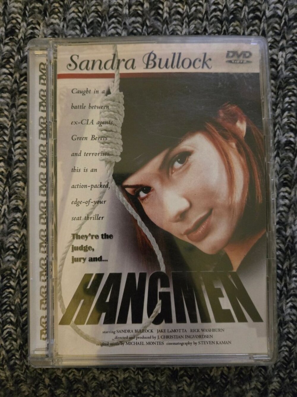 Hangmen DVD Starring Sandra Bullock - Action Thriller Digitally Mastered